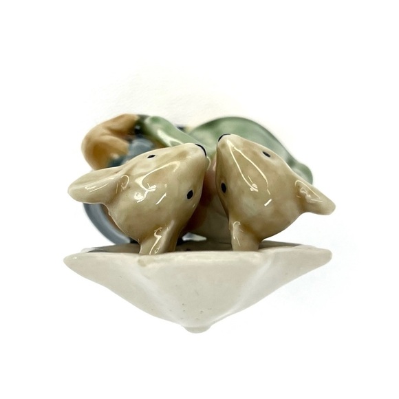 Vintage Albert Kessler Co. Mice Couple Porcelain Figurine Mouse Umbrella Vtg EUC - Picture 5 of 9